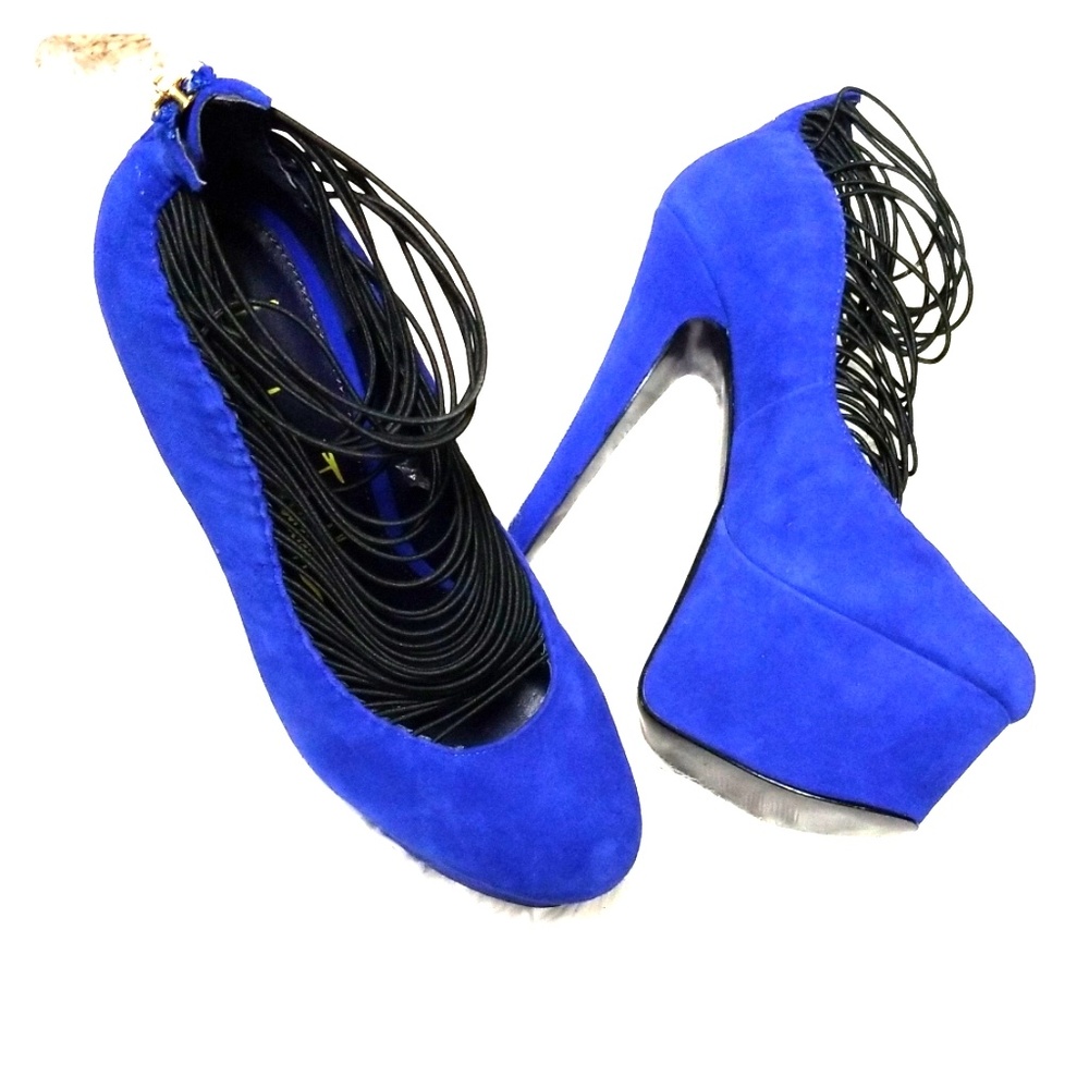 New, Royal Blue, Heel